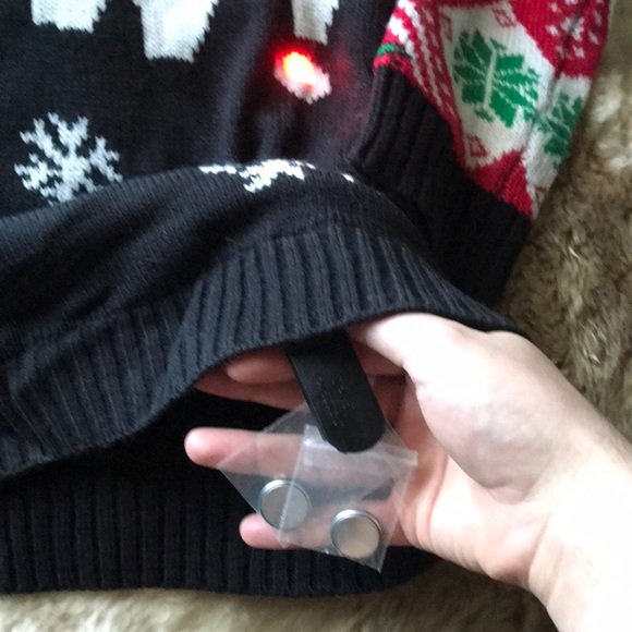 Light Up Ugly Christmas Sweater (Xmas Party) - Picture 4 of 5